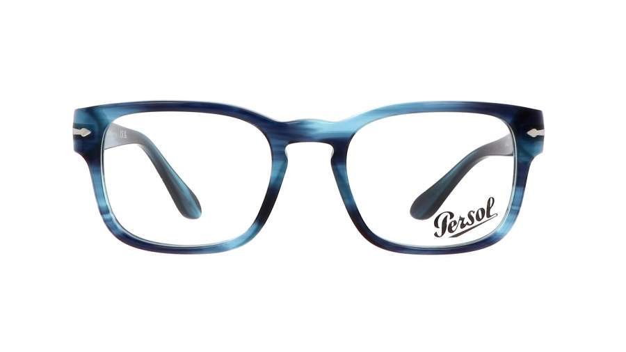 Eyeglasses Persol PO3334V 1193 53-20 Striped Blue in stock