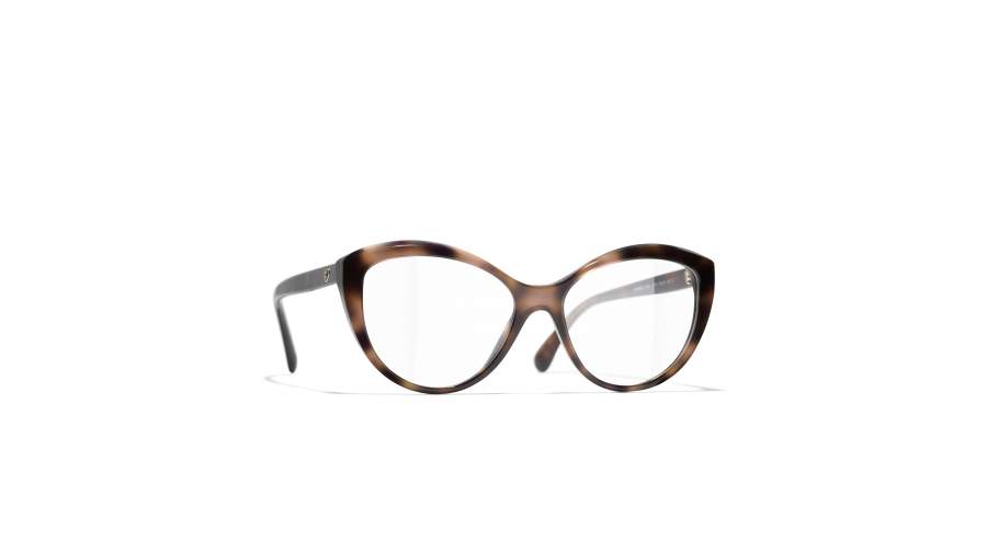 Lunettes de vue CHANEL CH3464 1761 53-16 Havana en stock