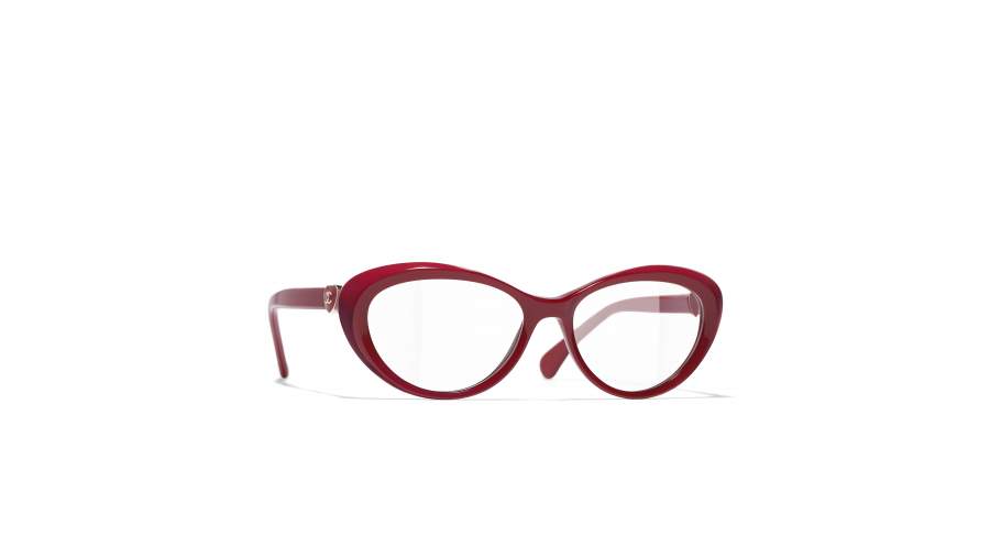 Lunettes de vue CHANEL CH3466 1759 54-17 Rouge en stock