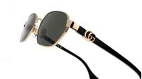 Gucci Gg logo GG1593S 001 56-18 Or