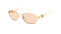 Gucci Gg logo GG1593S 002 56-18 Gold