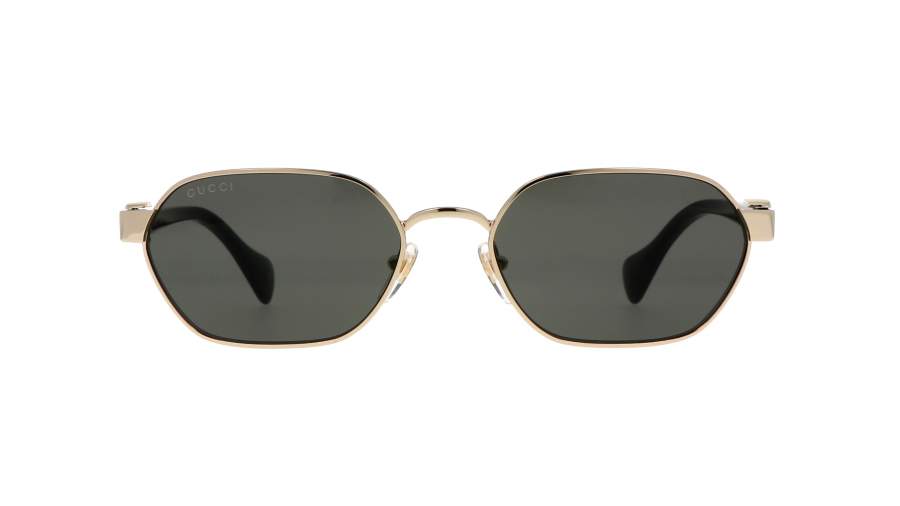 Lunettes de soleil Gucci Gg logo GG1593S 001 56-18 Or en stock