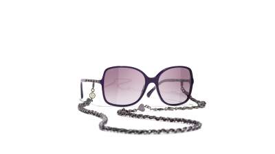 Lunettes de soleil CHANEL Chaîne CH5210Q 1758/8H 57-17 Ecaille en stock