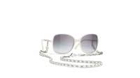 CHANEL Chaîne CH5210Q 1255/S6 57-17 White