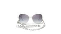 CHANEL Chaîne CH5210Q 1255/S6 57-17 Blanc