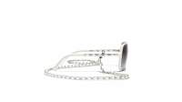 CHANEL Chaîne CH5210Q 1255/S6 57-17 White