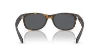 Ray-Ban New wayfarer RB2132 865/B1 55-18 Rubber Havana