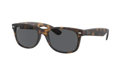 Lunettes de soleil Ray-Ban New wayfarer RB2132 865/B1 55-18 Rubber Havana en stock