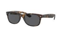 Ray-Ban New wayfarer RB2132 865/B1 55-18 Rubber Havana