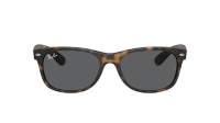 Ray-Ban New wayfarer RB2132 865/B1 55-18 Rubber Havana