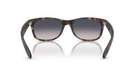 Ray-Ban New wayfarer RB2132 865/78 58-18 Rubber Havana