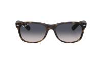 Ray-Ban New wayfarer RB2132 865/78 58-18 Rubber Havana