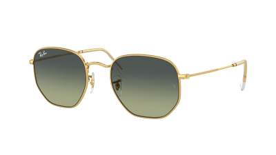 Lunettes de soleil Ray-Ban Hexagonal RB3548 001/BH 54-21 Arista en stock