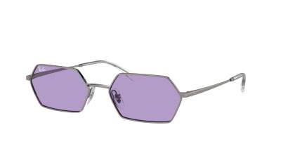 Lunettes de soleil Ray-Ban RB3728 004/1A 55-18 Gris en stock