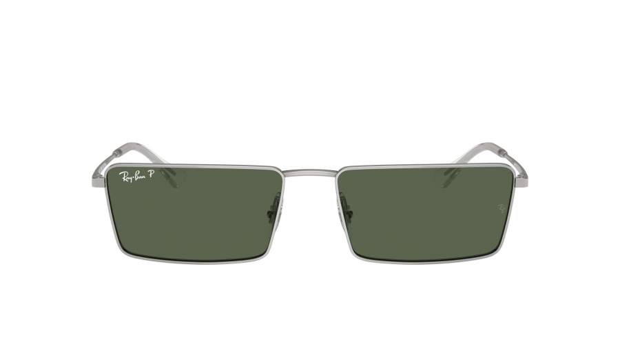 Lunettes de soleil Ray-Ban Emy RB3741 003/9A 56-17 Argent en stock