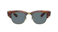 Ray-Ban Mega clubmaster RB0316S 954/3R 53-21 Striped Havana