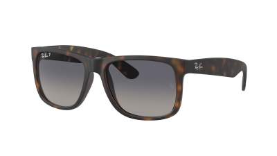 Lunettes de soleil Ray-Ban Justin RB4165 865/8S 55-16 Rubber Havana en stock