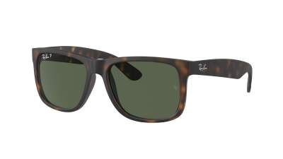 Lunettes de soleil Ray-Ban Justin RB4165 865/9A 55-16 Rubber Havana en stock