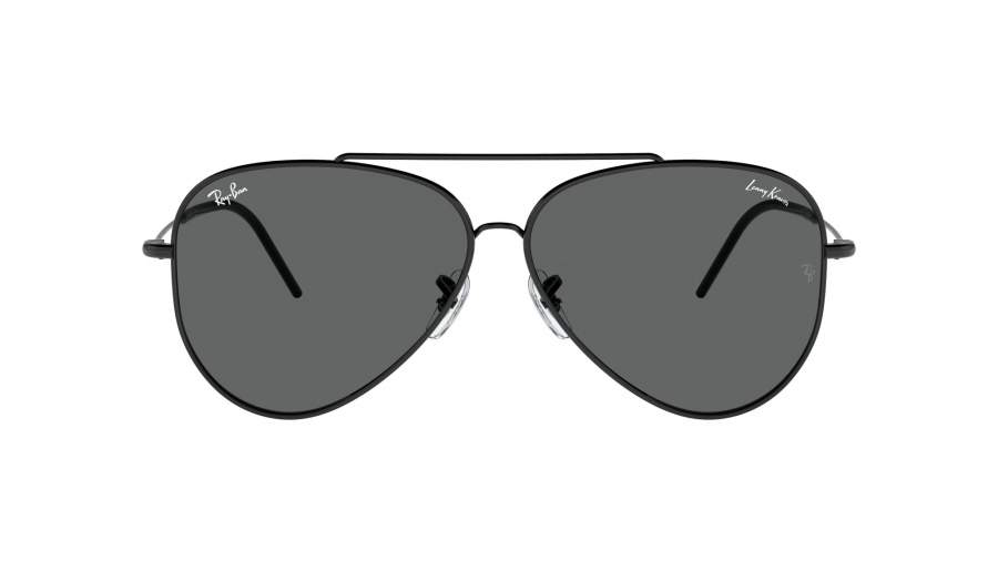 Sunglasses Ray-Ban Aviator Reverse lenny kravitz RBR0101S 002/GR 62-11 Black in stock