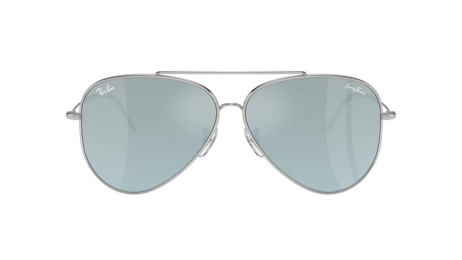 Sunglasses Ray-Ban Aviator Reverse lenny kravitz RBR0101S 003/30 62-11 Silver in stock