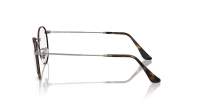 Ray-Ban Round metal Optics RX3447V RB3447V 3174 47-21 Havana on gunmetal