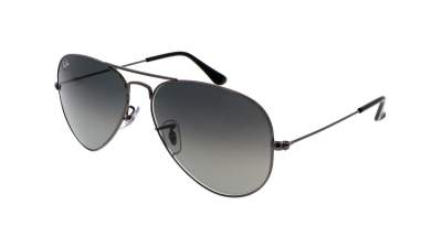 Lunettes de soleil Ray-Ban Aviator large metal RB3025 004/71 62-14 Gunmetal en stock