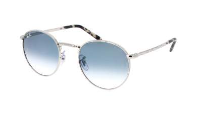 Lunettes de soleil Ray-Ban New round RB3637 003/3F 53-21 Silver en stock