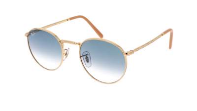 Lunettes de soleil Ray-Ban New round RB3637 001/3F 53-21 Arista en stock