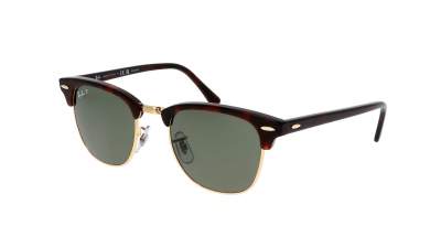 Lunettes de soleil Ray-Ban Clubmaster RB3016 990/58 55-21 Red Havana en stock