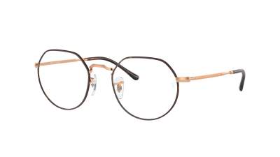 Brille Ray-Ban Jack RX6465 RB6465 3176 49-20 Havana On Rose Gold auf Lager