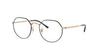 Ray-Ban Jack RX6465 RB6465 3176 49-20 Havana On Rose Gold