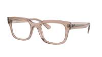 Ray-Ban Chad RX7217 RB7217 8317 52-22 Transparent light brown