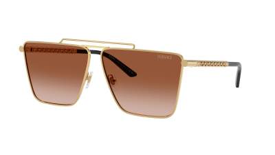 Lunettes de soleil Versace VE2266 1002/13 64-11 Or en stock