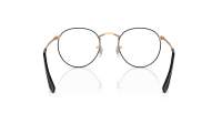 Ray-Ban Round metal Optics RX3447V RB3447V 3173 50-21 Black On Rosegold