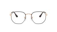 Ray-Ban RX6448 RB6448 3176 51-21 Havana On Rosegold