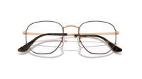 Ray-Ban RX6448 RB6448 3176 51-21 Havana On Rosegold