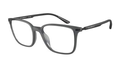 Brille Emporio Armani EA3242U 6106 52-19 Shiny Transparent Black auf Lager