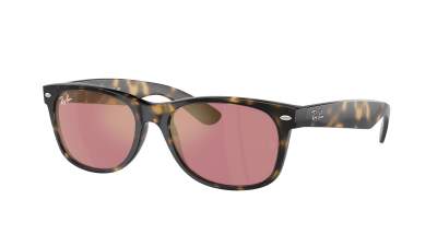 Lunettes de soleil Ray-Ban New wayfarer RB2132 902/U0 55-18 Havana en stock