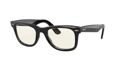 Sonnenbrille Ray-Ban Wayfarer RB2140 901/5F 50-22 Schwarz auf Lager