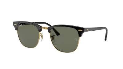 Lunettes de soleil Ray-Ban Clubmaster RB3016 901/58 55-21 Noir en stock