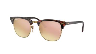 Lunettes de soleil Ray-Ban Clubmaster RB3016 990/7O 51-21 Red Havana en stock