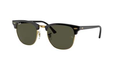 Lunettes de soleil Ray-Ban Clubmaster RB3016 W0365 55-21 Noir en stock