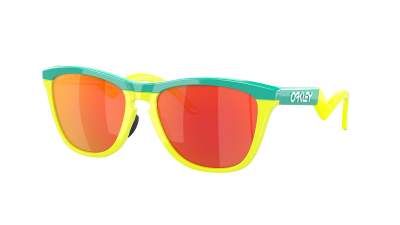 Sunglasses Oakley Frogskins Hybrid OO9289 02 55-17 Celeste Tennis Ball in stock