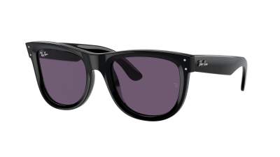 Lunettes de soleil Ray-Ban Wayfarer Reverse RBR0502S 6677/1A 50-22 Noir en stock