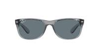 Ray-Ban New wayfarer RB2132 6450/3R 52-18 Transparent grey