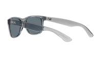 Ray-Ban New wayfarer RB2132 6450/3R 52-18 Transparent grey