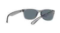 Ray-Ban New wayfarer RB2132 6450/3R 58-18 Transparent grey