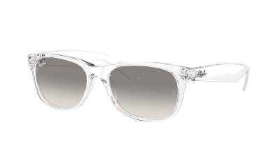 Lunettes de soleil Ray-Ban New wayfarer RB2132 6774/32 55-18 Transparent en stock