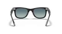 Ray-Ban Wayfarer RB2140 1294/3M 50-22 Black on transparent