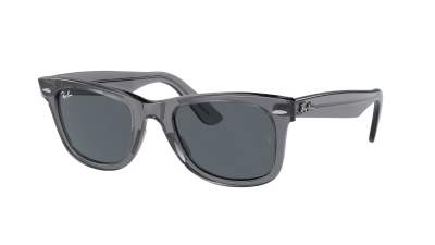 Lunettes de soleil Ray-Ban Wayfarer RB2140 6773/R5 50-22 Transparent Gray en stock